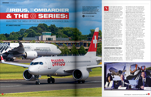 AIRBUS, BOMBARDIER & THE C SERIES