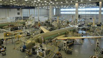 Airbus A220 final assembly line