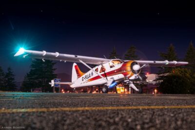 A two-blade DeHavilland Canada DHC-2 Beaver, spotted at Victoria International Airport. Tagged on Instagram by @burtonader